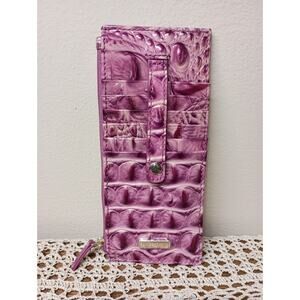 NWOT Brahmin Rouge Blush Melbourne Credit Card Wallet